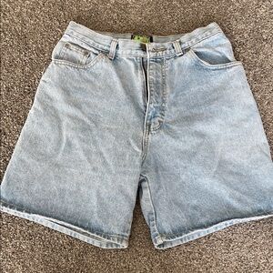 Vintage Light Blue Denim Men's Shorts